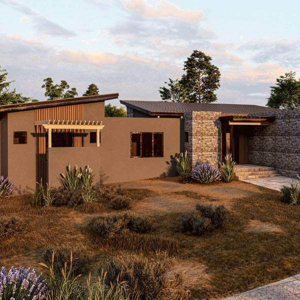 Sedona Dream Home Entrance